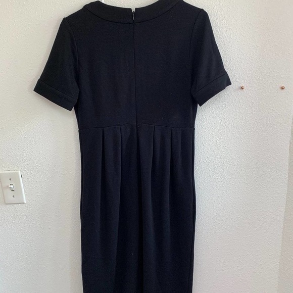 Calvin Klein Black Fit and Flare Dress Size 4 - Picture 3 of 11